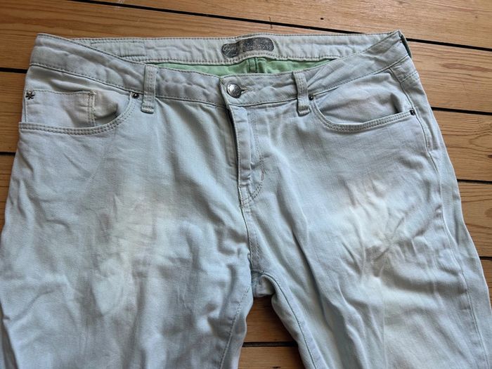 Jeans vert clair