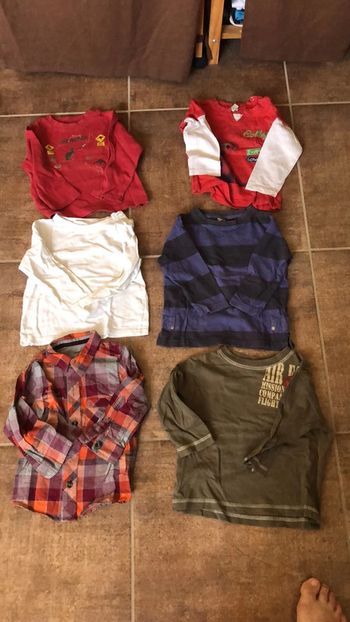 Lot de tee-shirts 2A (6 pièces)