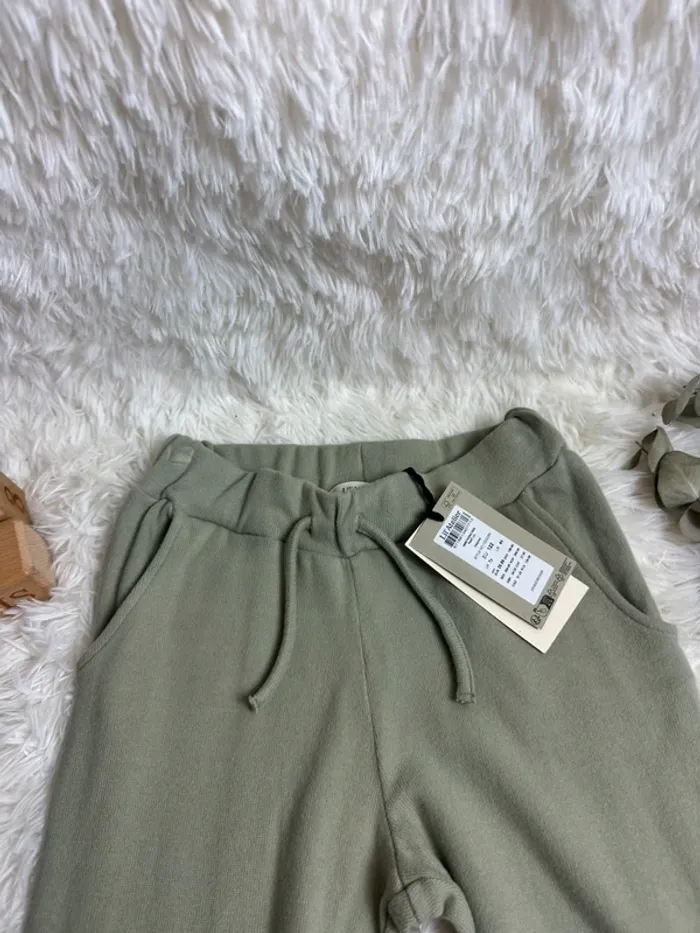 Pantalon jogging sauge Lil atelier taille 6-7 ans - photo numéro 2