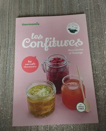 Livre Thermomix les confitures