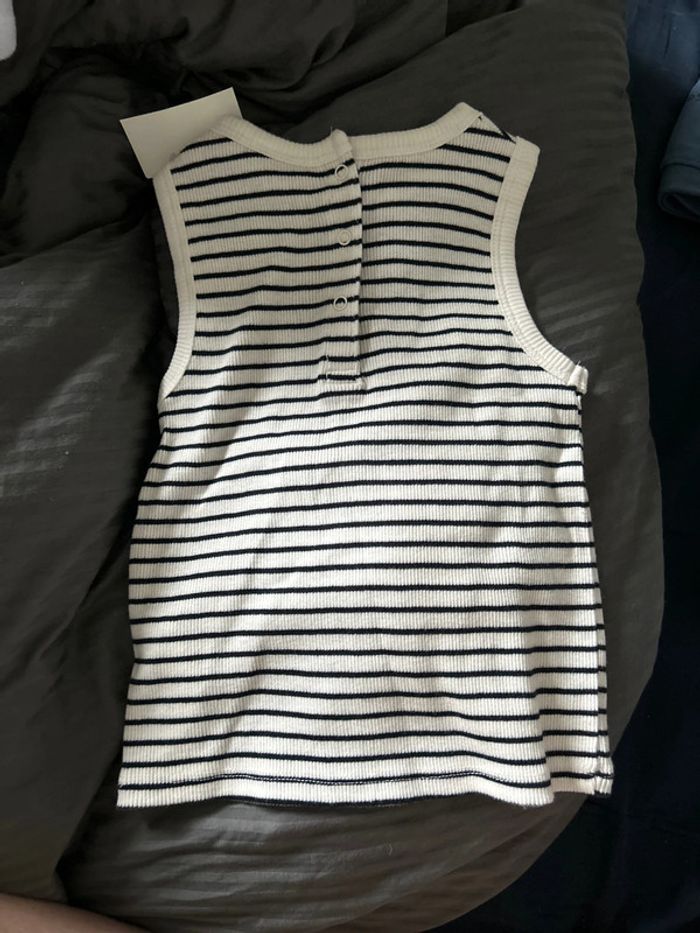 Débardeur marinière Kiabi 24 mois - photo numéro 2