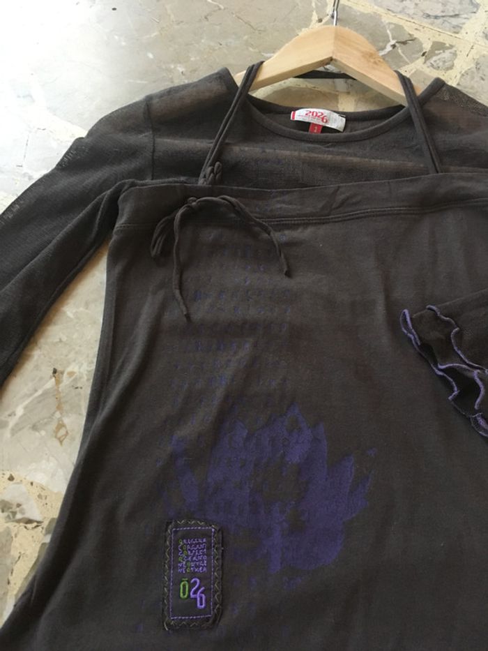 T-Shirt manches 3/4 - photo numéro 3