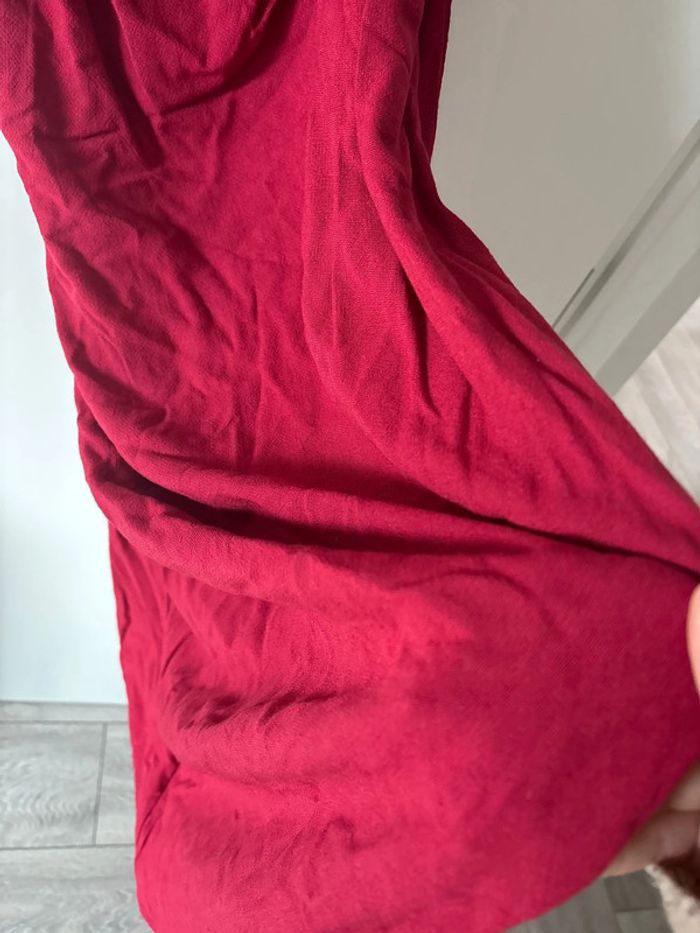 Robe longue rouge foncé Shein - photo numéro 5