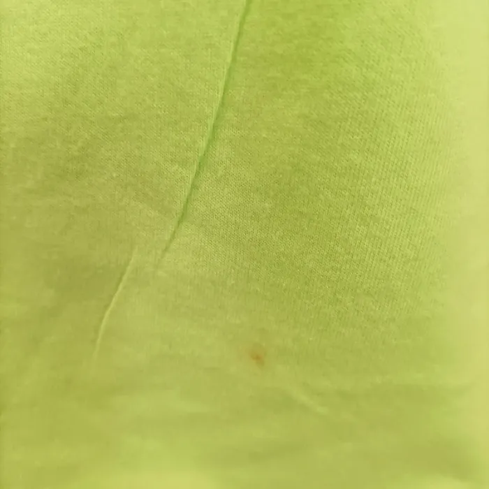 T-shirt vert fluo imprimé palmier doré BREAL style été casual - taille M A627 - photo numéro 6