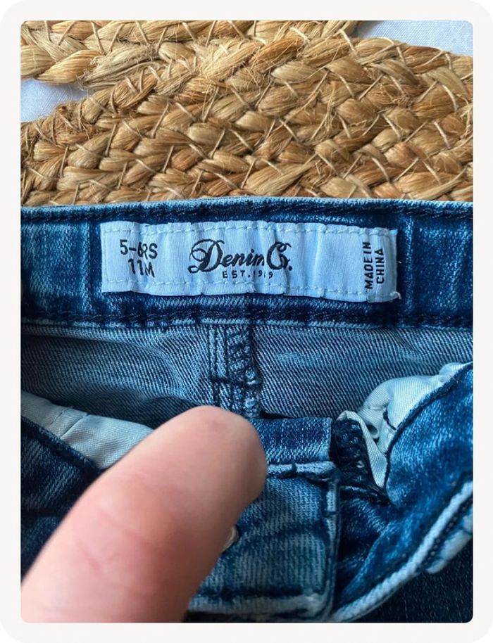 Jupe en jean 😍 6 ans - Denim & co - photo numéro 2