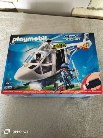 Playmobil 🧡 Hélicoptère de police