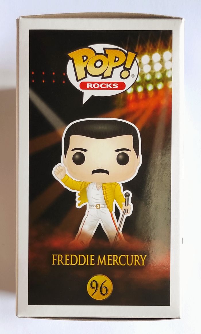 Funko POP Freddie Mercury Wembley (1986) #96 - Queen - Rocks - Figurine Vinyle - photo numéro 4