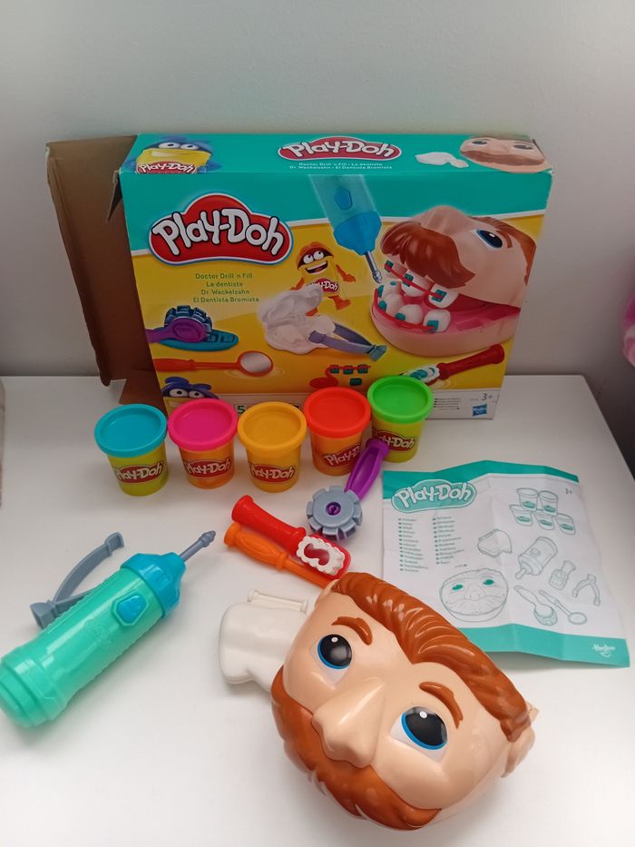 Coffret le dentiste Play Doh pâte à modeler - photo numéro 3