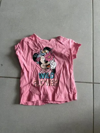T-shirt rose Minnie