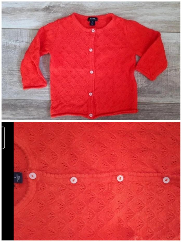 lot gilets fille taille 6 mois - photo numéro 7
