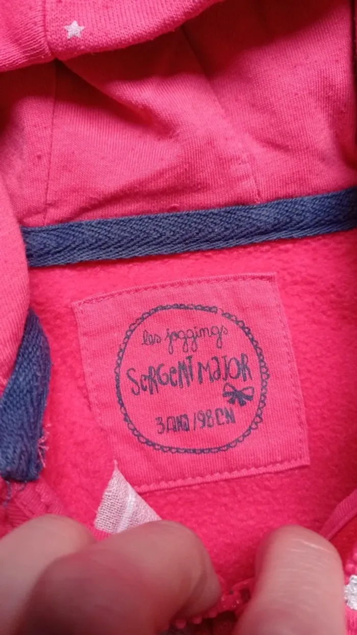 Gilet Sergent Major taille 3 ans 
Tissu qui Bouloche - photo numéro 5