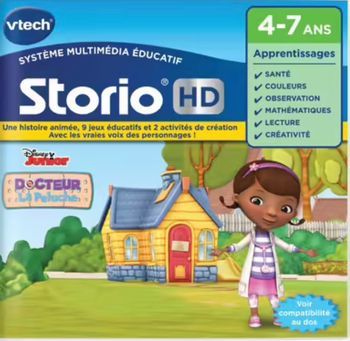 Jeu Storio Disney - Docteur la peluche