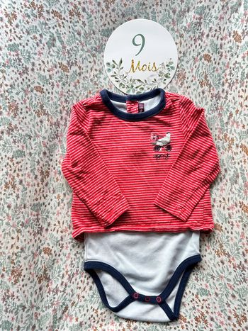 Bodies sous pull  9 mois sergent major