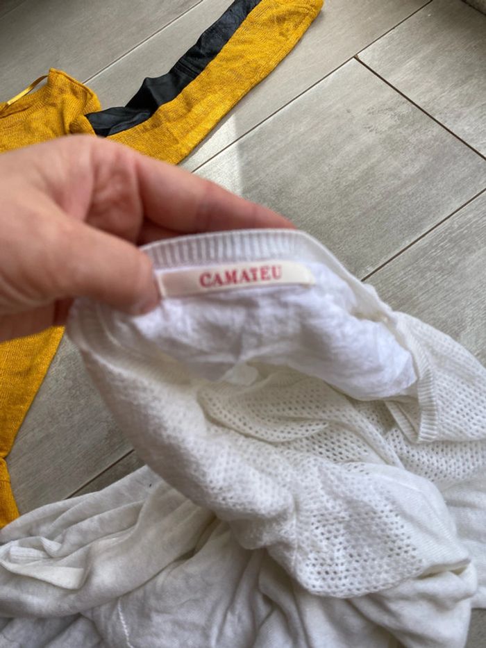 Lot de 2 pull fin xs - photo numéro 3