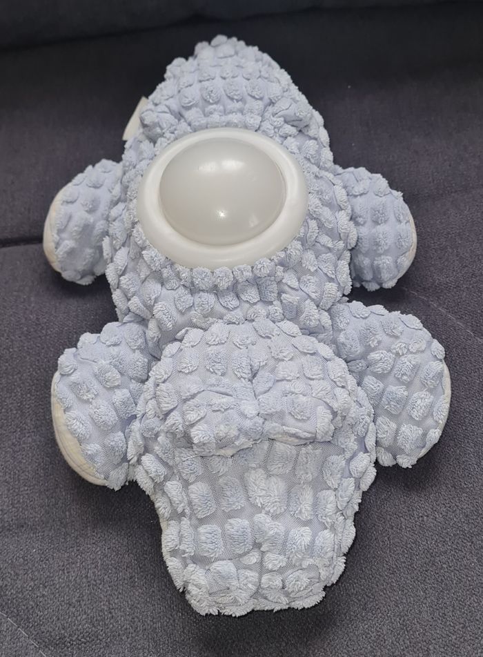 Doudou peluche Crocodile Bill et Bono relief veilleuse 30 cm- Noukies - photo numéro 2