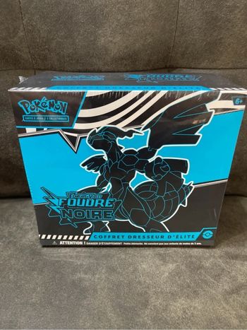 Pokémon JCC - Coffret Dresseur d'Elite - EV 10.5 Foudre Noir.