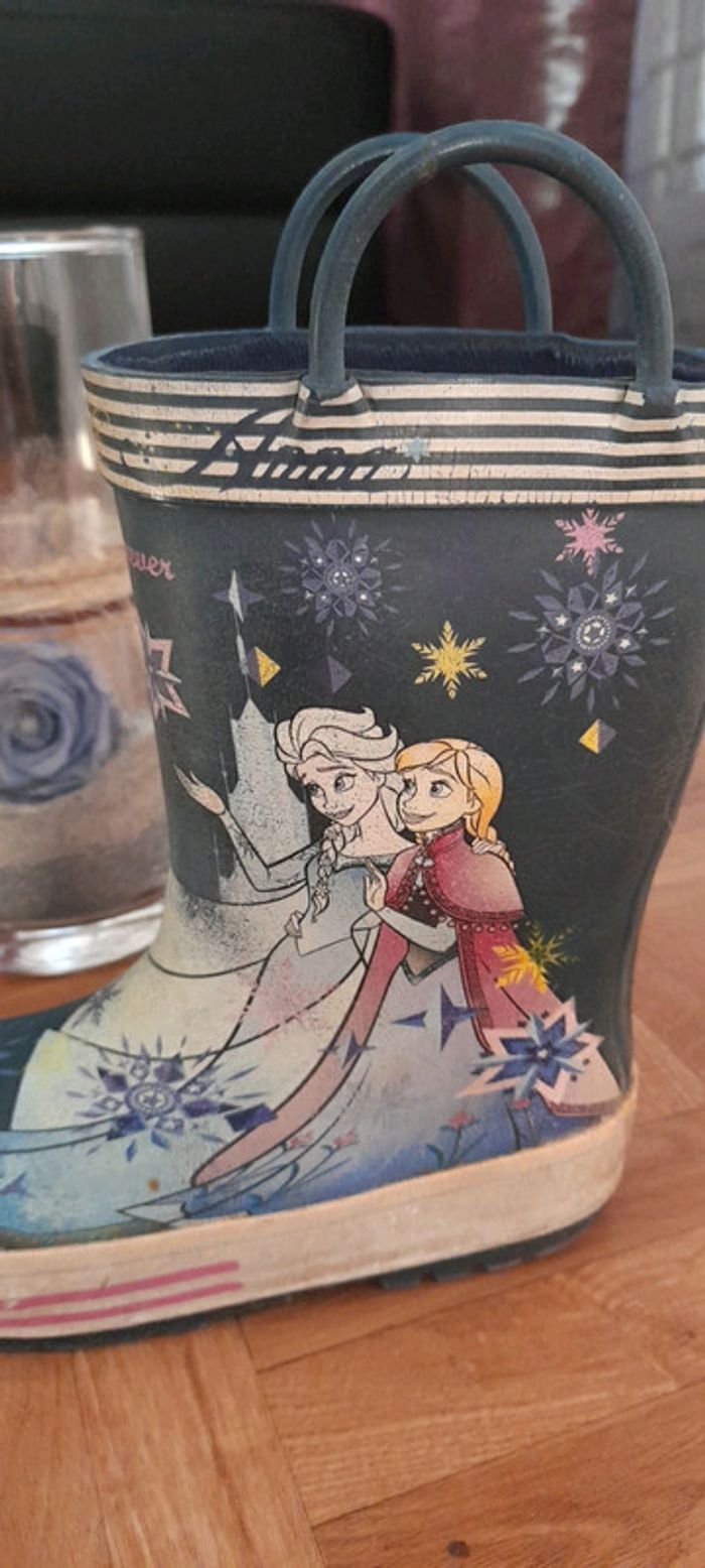 Bottes de pluie reine des neiges - photo numéro 4