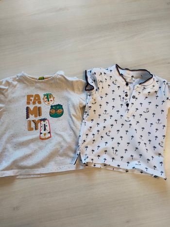 Tee shirts manches courtes