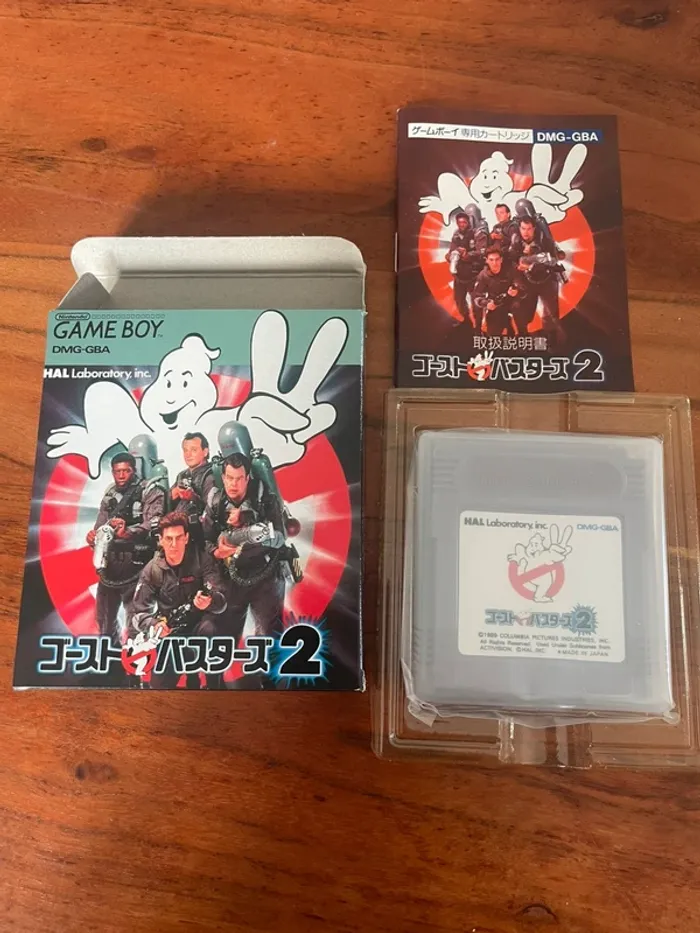 Jeu GameBoy Gohst Busters 2 Version jap - photo numéro 7