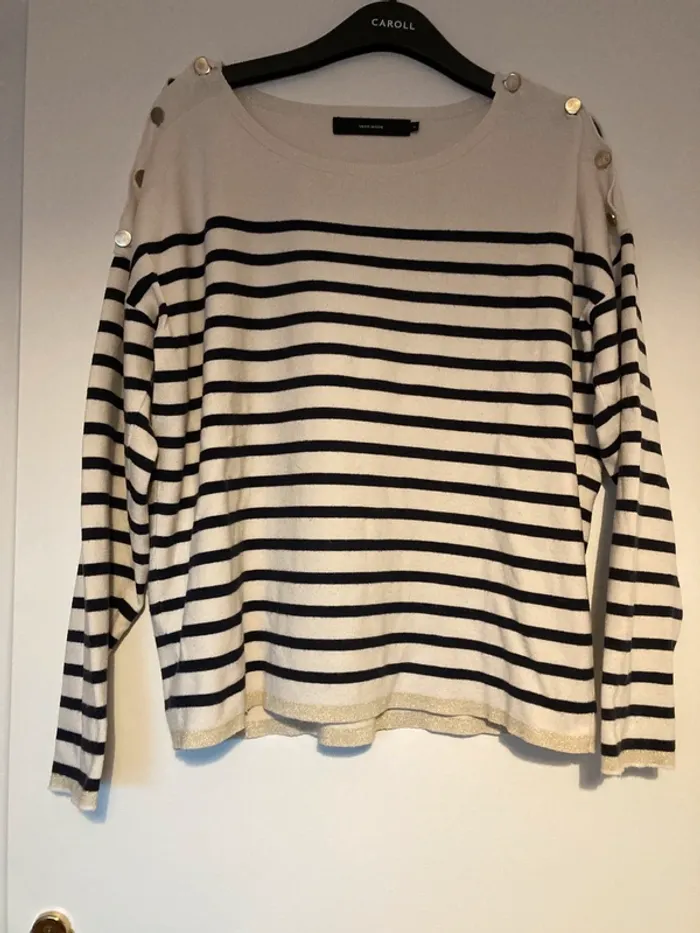 Pull marinière Vero Moda Taille XL