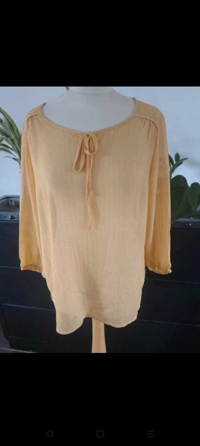 Blouse manches courtes Gémo