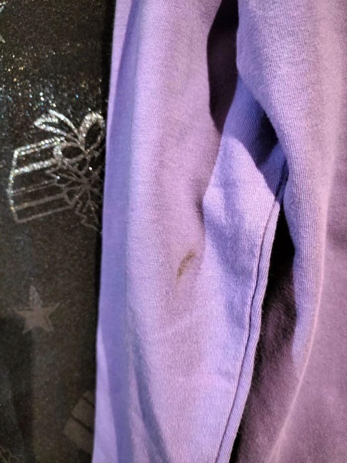 T-shirt fille à col roulé taille 6 ans - photo numéro 3