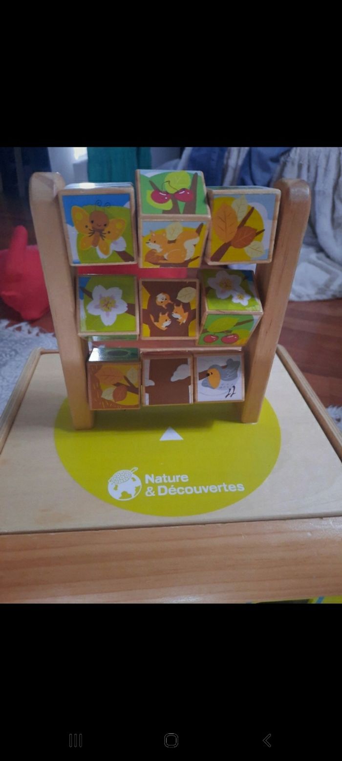 Cube d'activités en bois - photo numéro 4