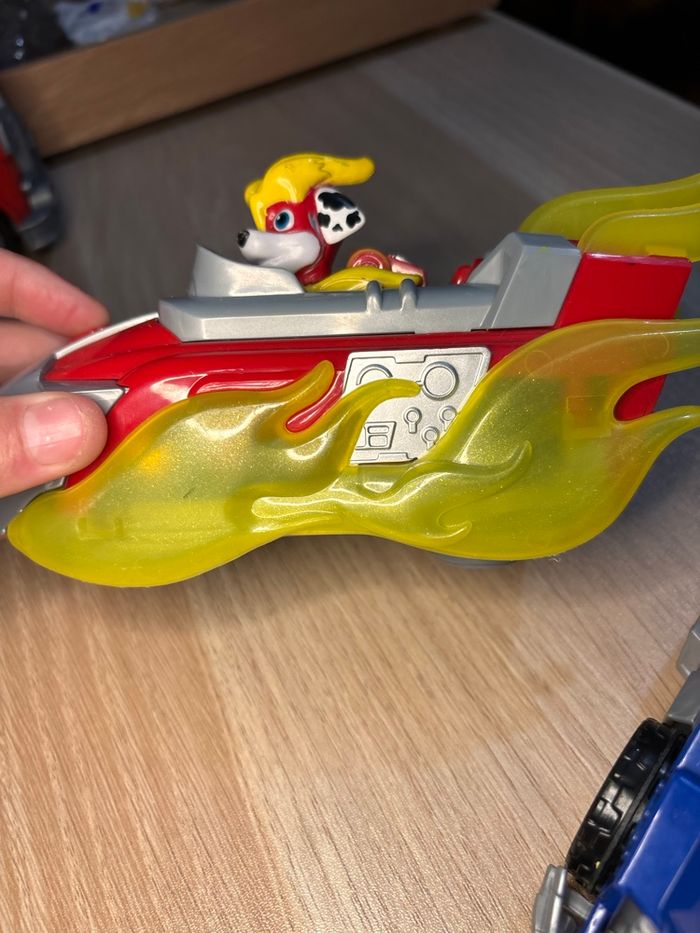 Lot pat patrouille - Paw patrol - Circuit véhicules et personnages mission spéciale - Mighty meteor track set - photo numéro 10