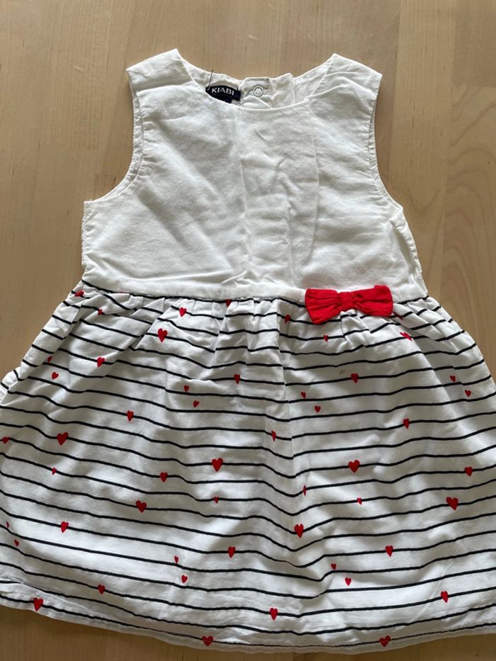 Lot de 2 robes et 1 combi-short 12 mois multimarque - photo numéro 6