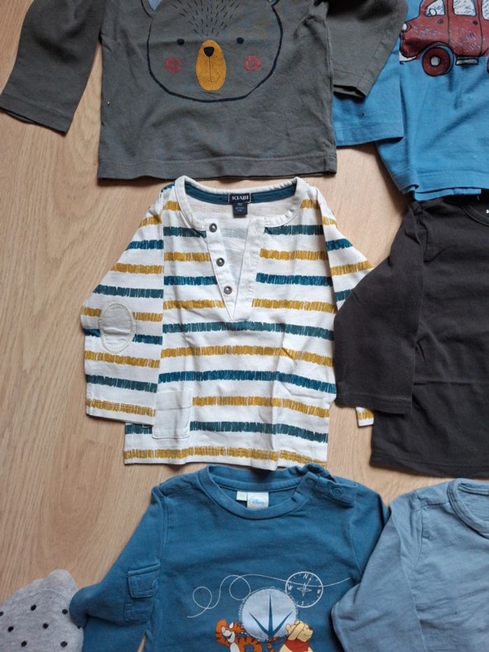 6 tee-shirts manches longues - photo numéro 5