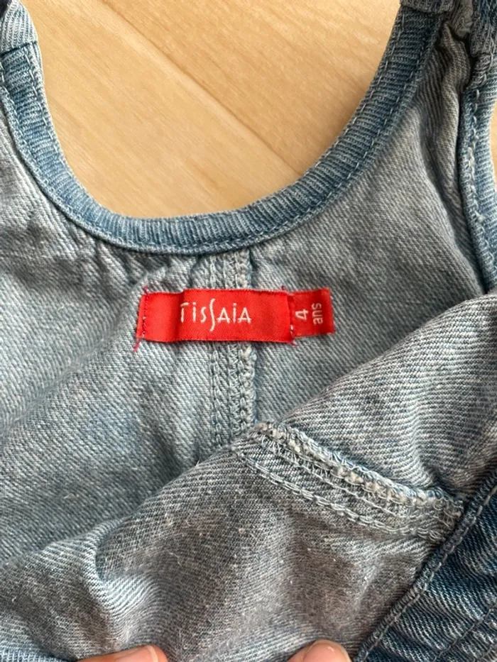 Robe jeans fille 4 ans - photo numéro 4