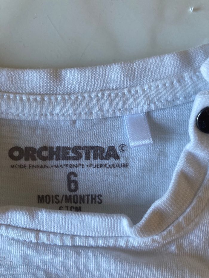 T. Shirt Orchestra 6 mois - photo numéro 3
