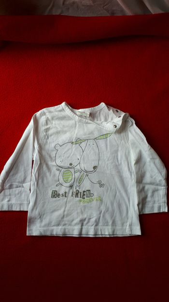 T-shirt manches longues 18 mois