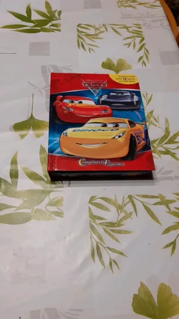 Livre jeu Cars 3