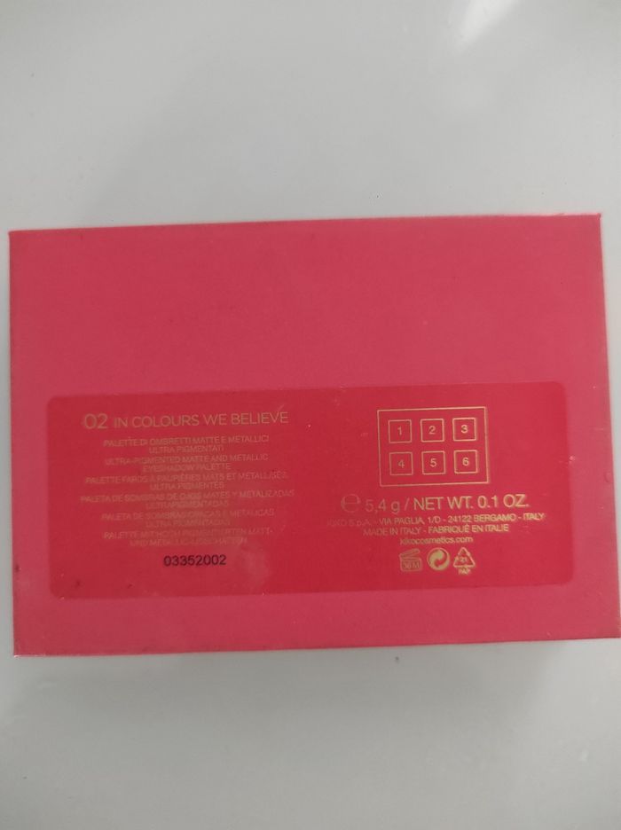Palette de maquillage Kiko - photo numéro 4
