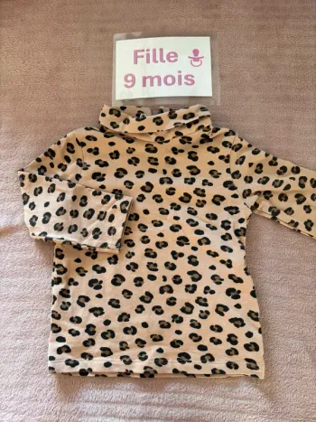 Sous pull col roulé 9 mois