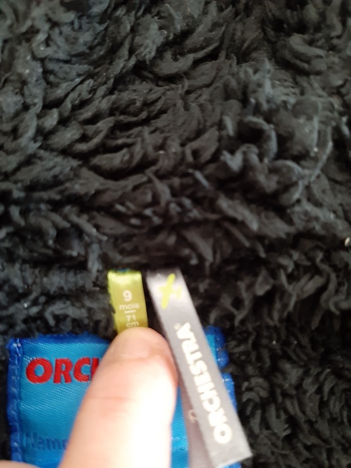 Veste fourrée à l'intérieur garçon - photo numéro 2