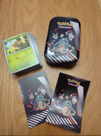 Pokémon flamme blanche : 70 cartes et minitin