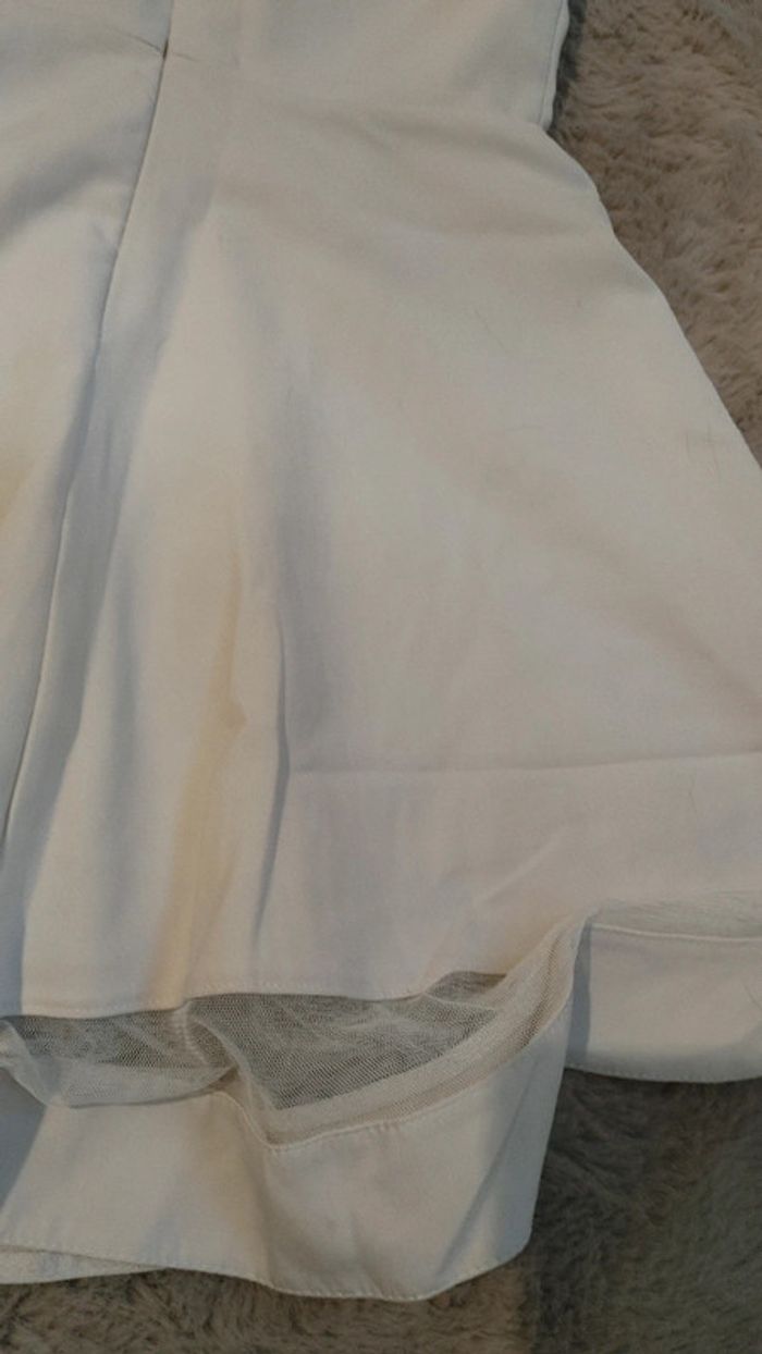 Sans manche couleur blanc cassé marque incity taille 8 ans - photo numéro 9