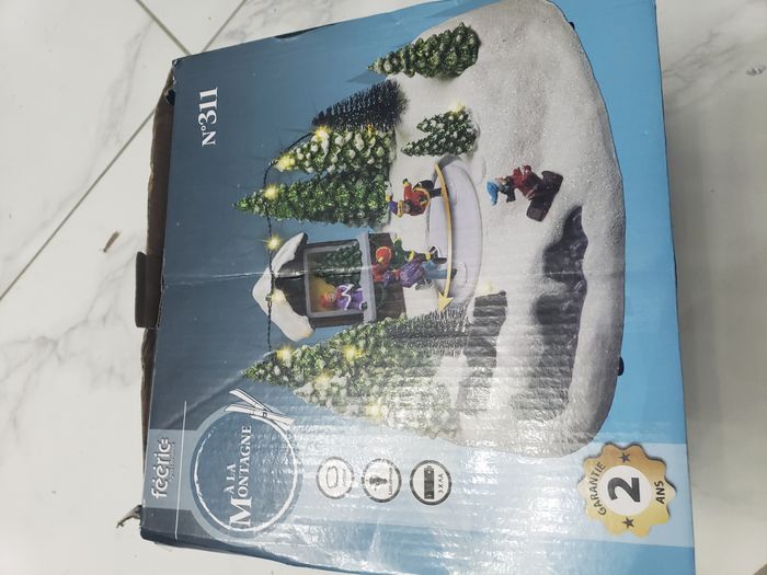 Décoration Noël animée, lumineux