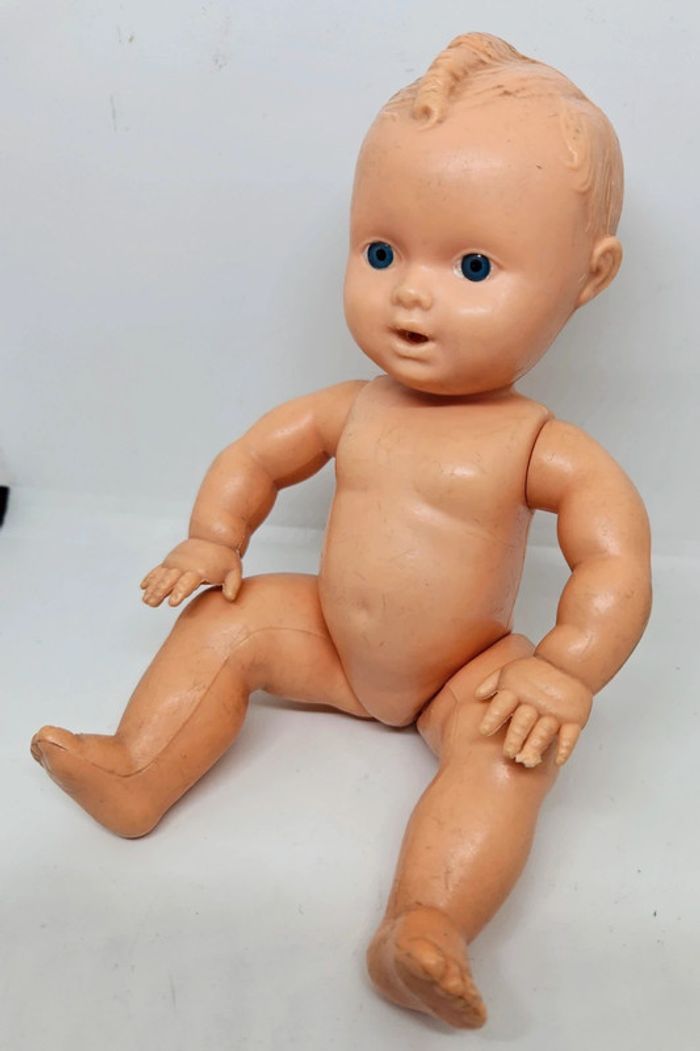 Ancien poupon. 
Hauteur : 23,5cm. - photo numéro 13