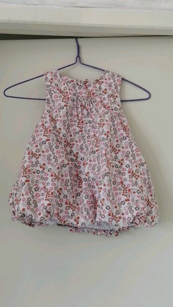 Robe boule fleurie obaïbi 6 mois