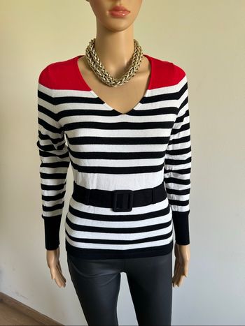 Pull rayé à manches longues Morgan taille S TBE