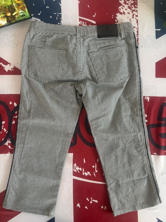 Pantacourt Gucci motif noir et blanc taille 44 - photo numéro 6
