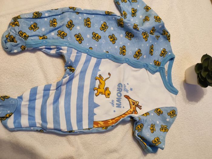 Pyjama été Le roi lion - Taille 3 mois - Disney Baby - photo numéro 2
