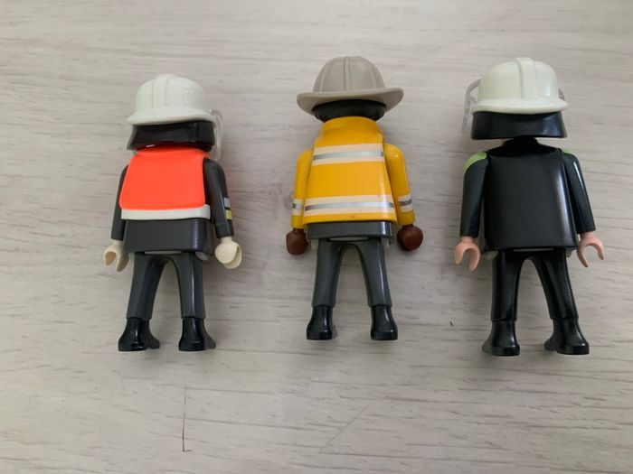 Lot de 3 pompiers Playmobil - photo numéro 5