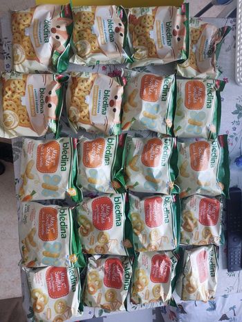 20 sachets biscuits soufflés 10 mois bledina