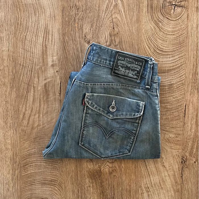 Jean/pantalon bleu Levi's 514 pour homme, taille W 34 (44 taille française)