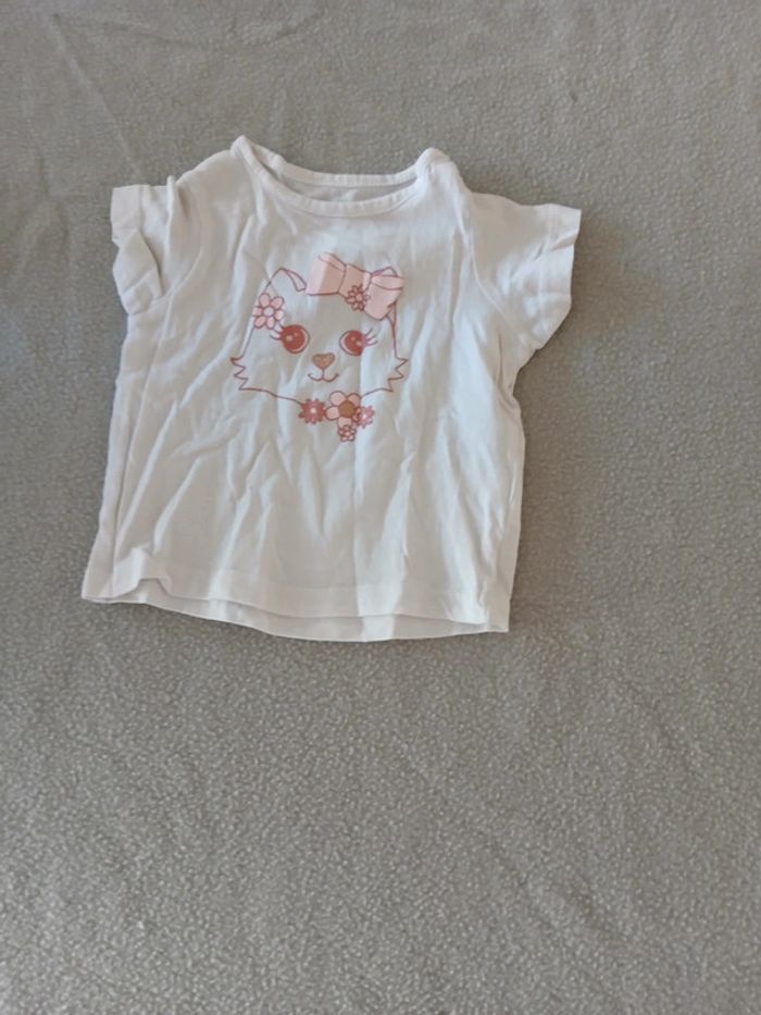 Lot tee-shirt été 6 mois - photo numéro 6