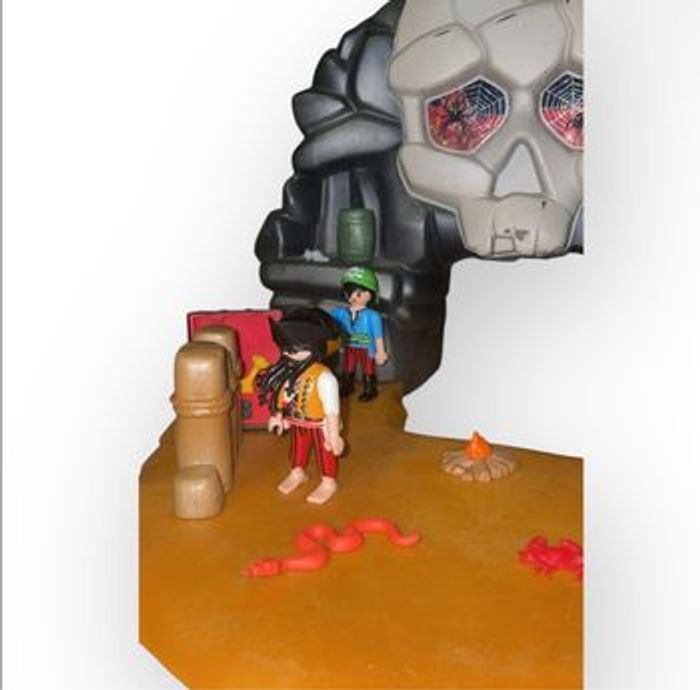 Île pirate playmobil transportable - photo numéro 5